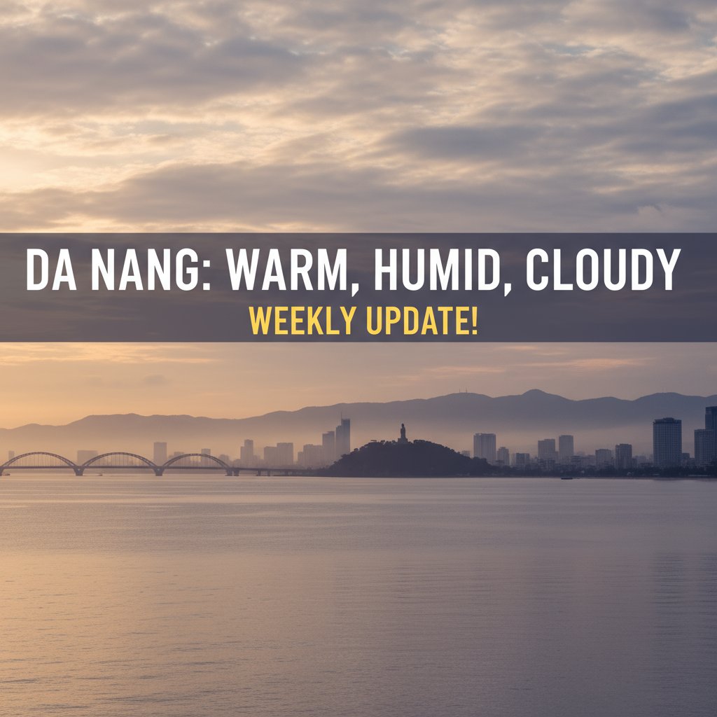 Featured image for Đà Nẵng Hôm Nay: Ấm Áp, Ẩm Ướt và Lời Nhắc Nhở Quan Trọng Cho Tuần Này!