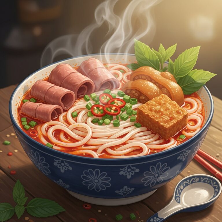 Featured image for Bún Bò Huế: Hành Trình Khám Phá Món Đặc Sản Cố Đô Vạn Người Mê