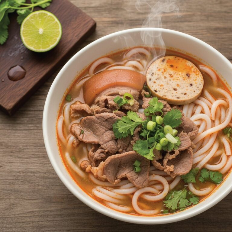 Featured image for Bún Bò Huế: Hành Trình Khám Phá Hương Vị Cố Đô
