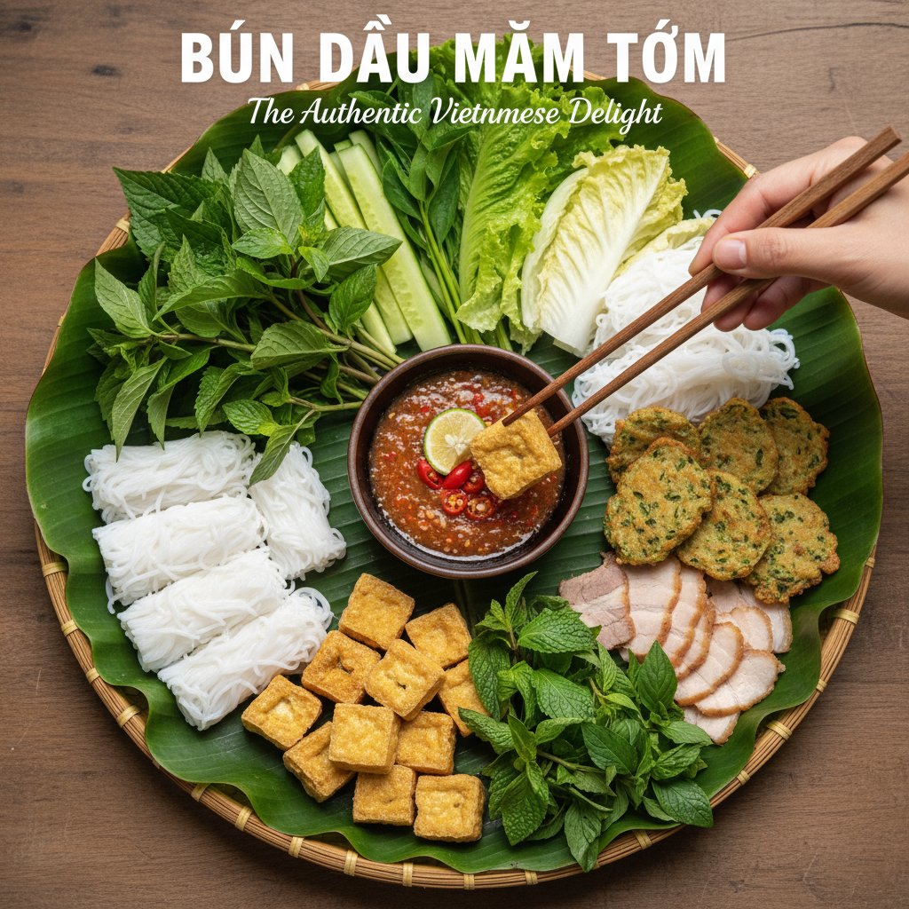 Featured image for Bún Đậu Mắm Tôm: Khám Phá Hương Vị Đậm Đà, Độc Đáo Của Ẩm Thực Hà Thành