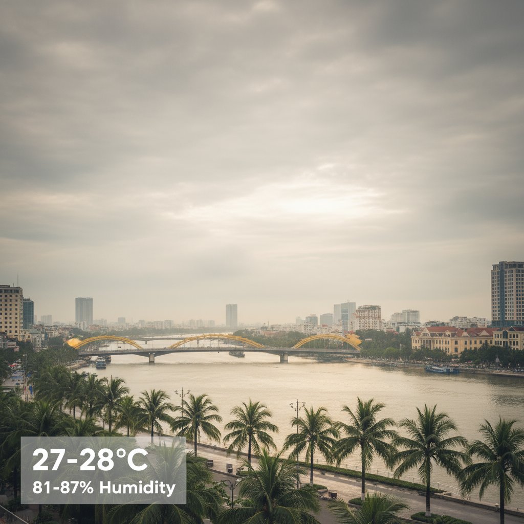 Featured image for Đà Nẵng Hôm Nay: Ấm Áp, Ẩm Ướt và Lời Nhắc Nhở Quan Trọng Cho Tuần Này!