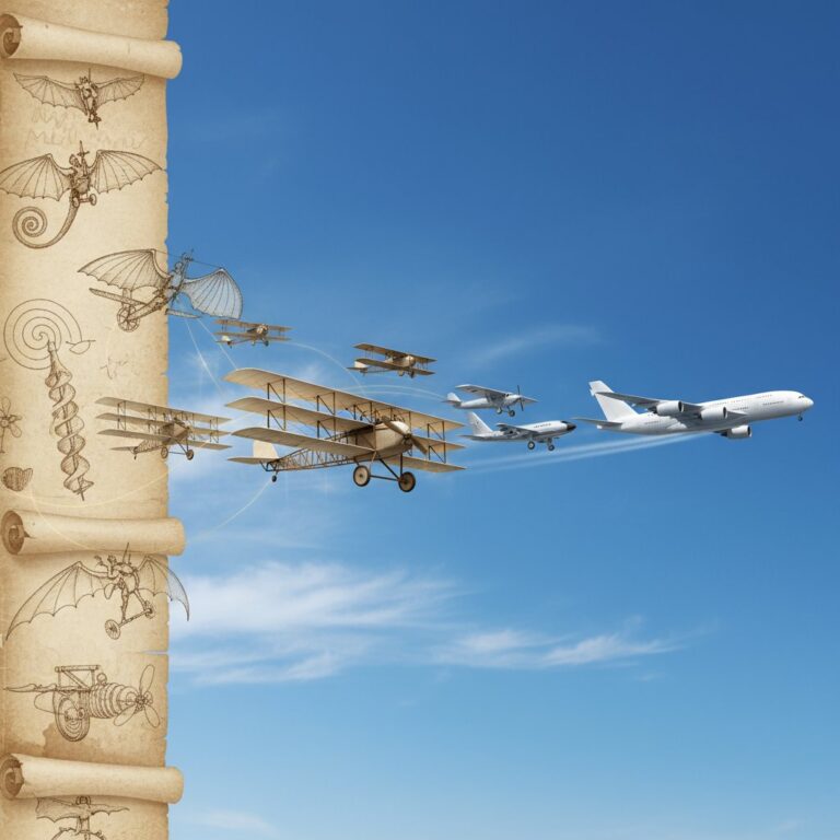 Featured image for Lịch Sử Máy Bay: Hành Trình Vượt Qua Giới Hạn Bầu Trời