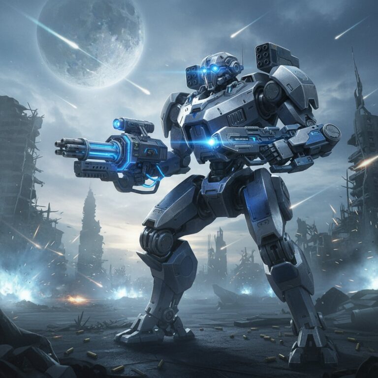 Featured image for Lịch sử Súng Robot: Từ Giấc Mơ Khoa Học Viễn Tưởng Đến Thực Tế Chiến Trường